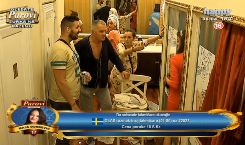 Milojko pljunuo Milijanu uživo u programu! Poludeo nakon akcije sa Žapcem u tuš-kabini! (VIDEO)