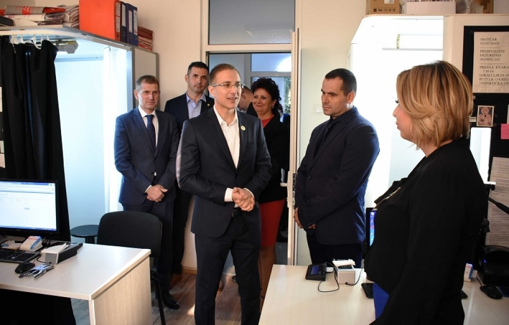 Ministar obišao Policijsku stanicu Obrenovac