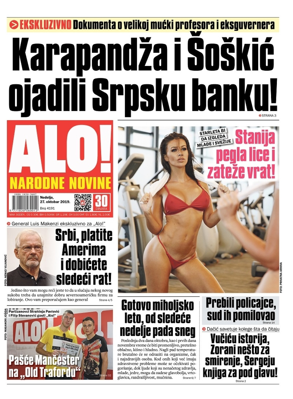 Vučiću istorija, Zorani nešto za smirenje, Sergeju za pod glavu!