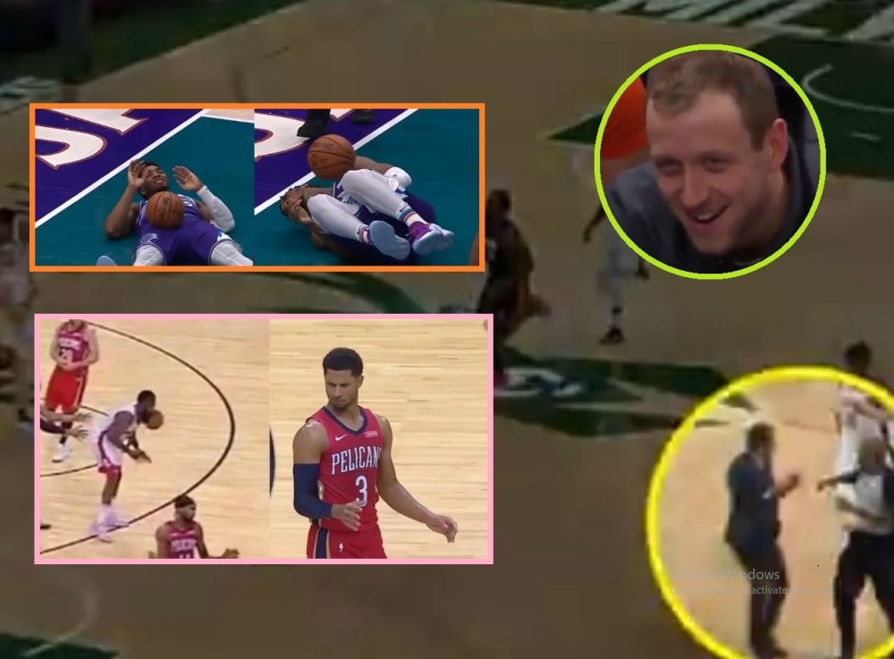 Iskalio bes na lopti pa usledila karma! Trener Majamija zaustavio kontru gostiju! Nezgodan udarac koji je izmamio osmehe! (VIDEO)