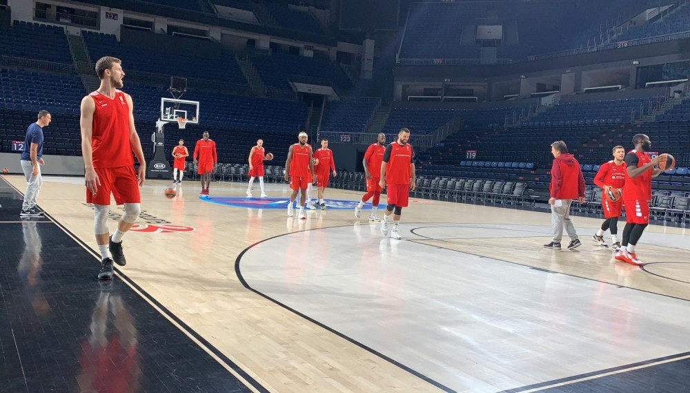 Crvena zvezda odradila trening pred duel sa Efesom! (FOTO)