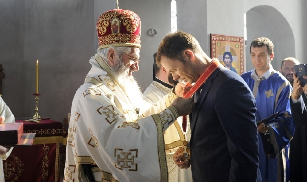 Ministru Malom uručen orden Velikomučenika Kragujevačkih prvog stepena