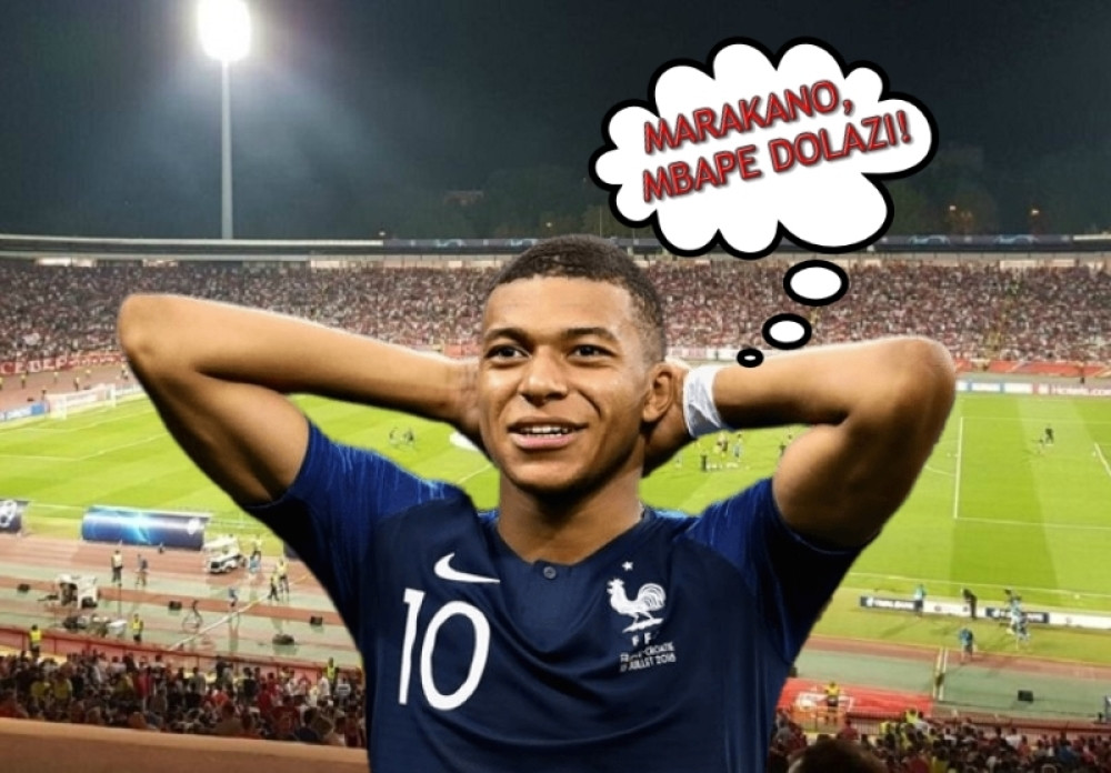 Ko kaže da se želje ne ostvaruju?! MBAPE U ZVEZDI! (FOTO/VIDEO)