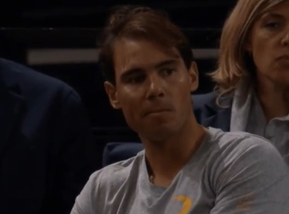 Nadal gledao Hrvata pa malo ogladneo na tribinama! Sit dočekao sjajne vesti koje štete Novaku! (VIDEO)