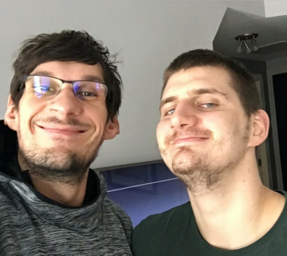 Boban i Jokić se sastali posle utakmice, a onda je usledilo fotkanje! Ova slika je razbila internet! (FOTO)