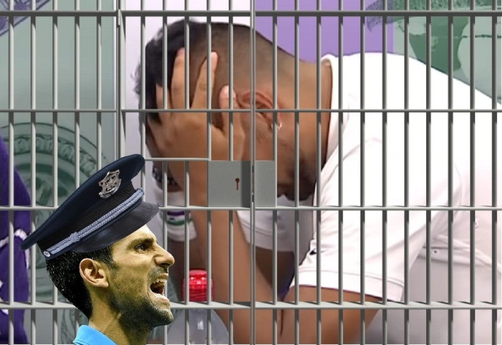 Bahati Kirjos u zatvoru?! Kosmička karma ga sustigla, anđeo čuvar sa teniskih terena ne misli tako! (FOTO)