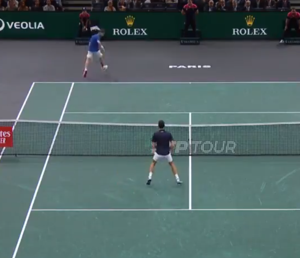 Francuz OSRAMOTIO Đokovića neverovatnim potezom posle kog je dvorana eksplodirala! (VIDEO)