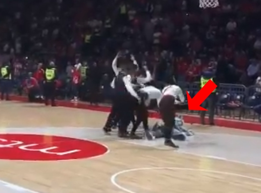 Ušli na teren pa PRETUKLI VUKA! Ovacije sa tribina za hrabre momke i devojke! (FOTO/VIDEO)