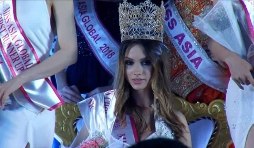 Naša Sara proglašena za najlepšu na Miss Asia Global 2019!