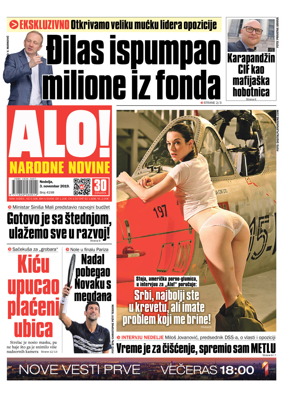 Stoja, američka porno-glumica, poručuje: "Srbi, imate problem koji me brine!"