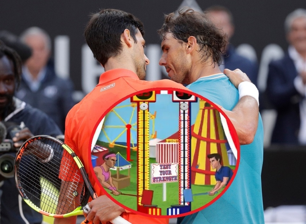 Posle velikog uspeha, ponovo ismevaju Novaka! Nisu poštedeli ni Rafu (VIDEO)