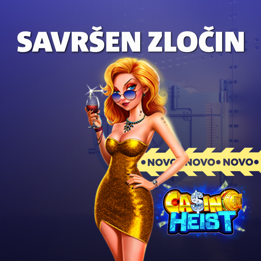 Meridian i CASINO HEIST - idealni partneri u najuzbudljivijoj virtualnoj pljački.
