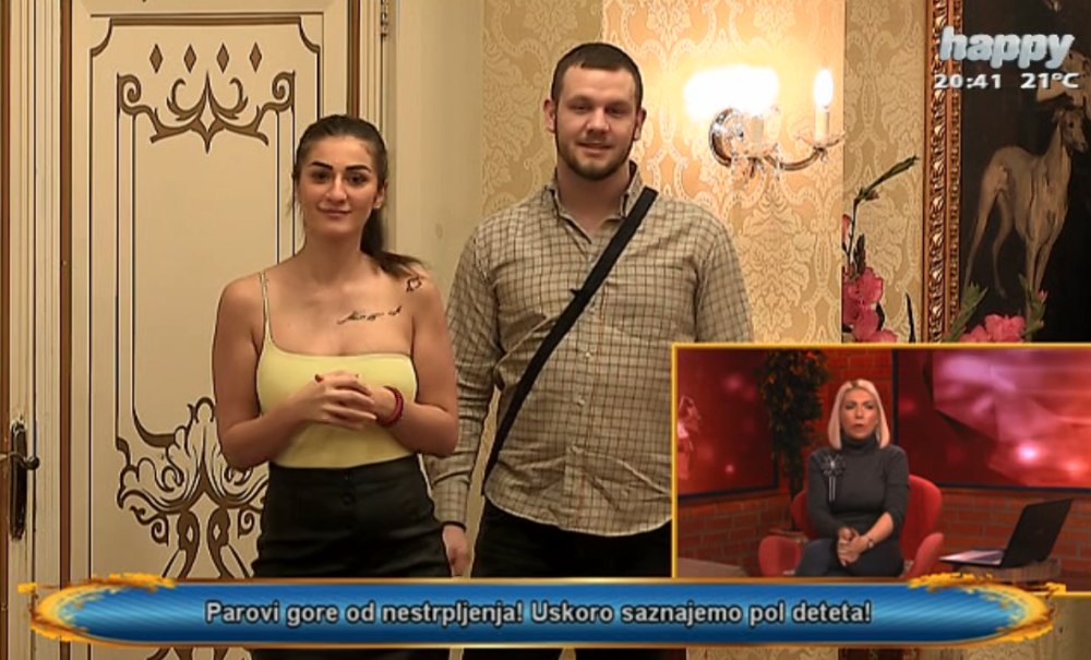 Uživo u programu otkriven pol Đininog i Đoletovog deteta!