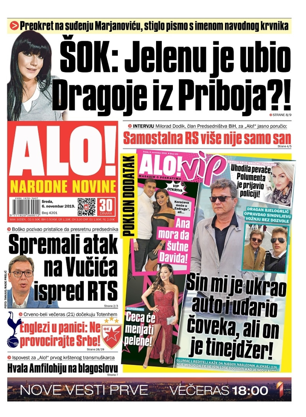 Stiglo pismo s imenom krvnika