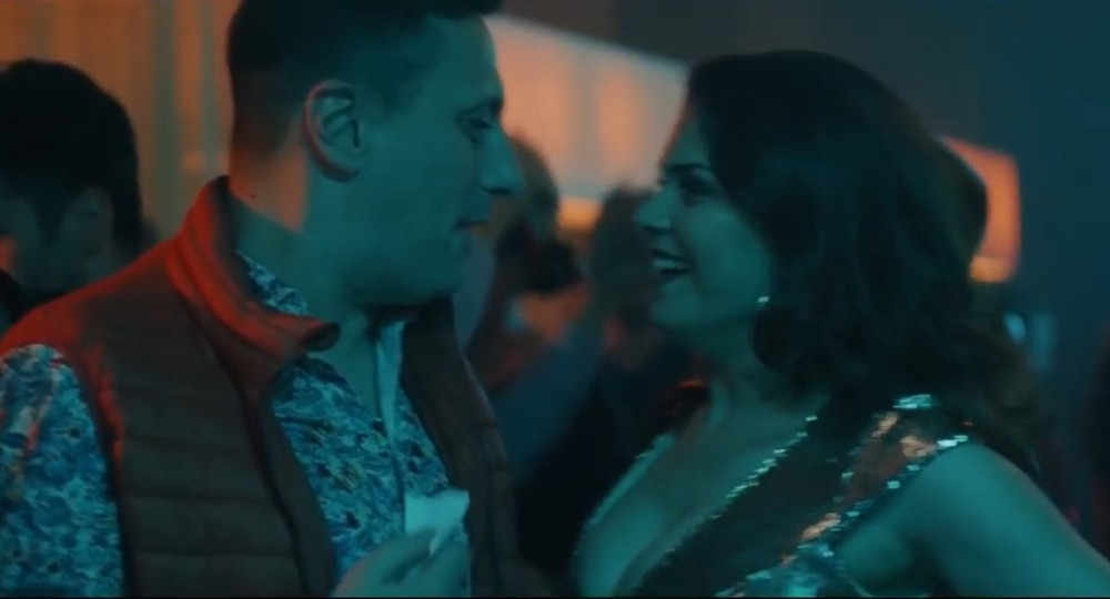 Andrija Milošević i Milica Tomašević u insertu iz filma "Ekipa"