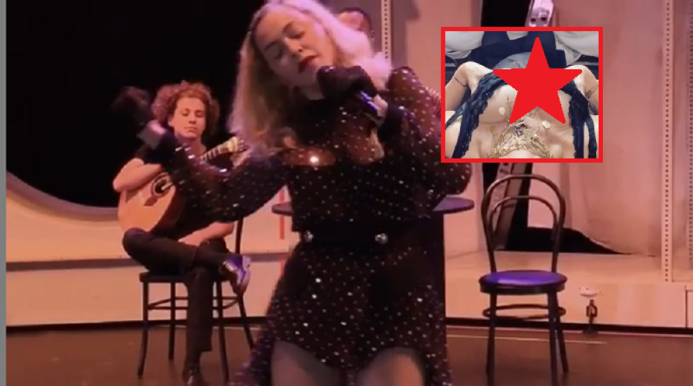 Isplivao se*si snimak pevačice na kom se pipka po grudima u čipkastoj spavaćici! (VIDEO 18+)