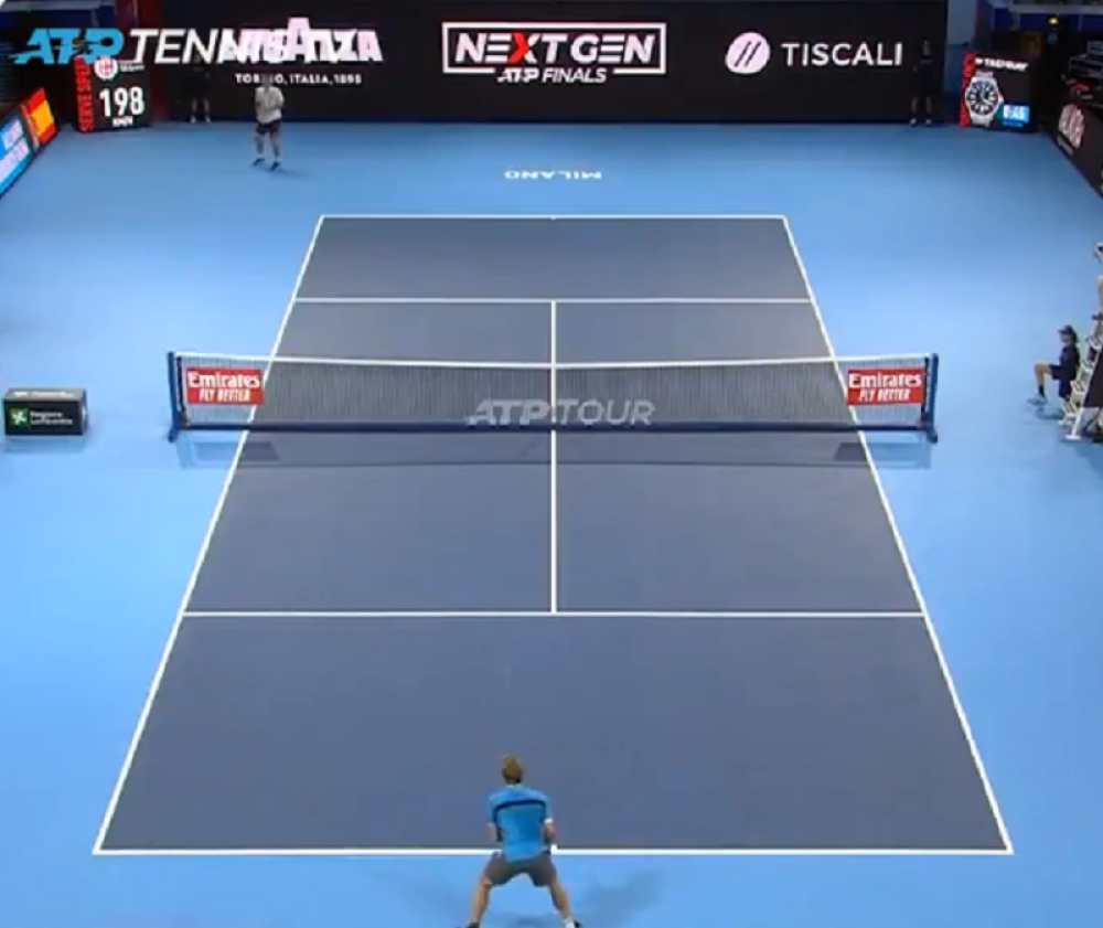 Protivnik zanemeo posle neverovatnog udarca srpskog tenisera! (VIDEO)