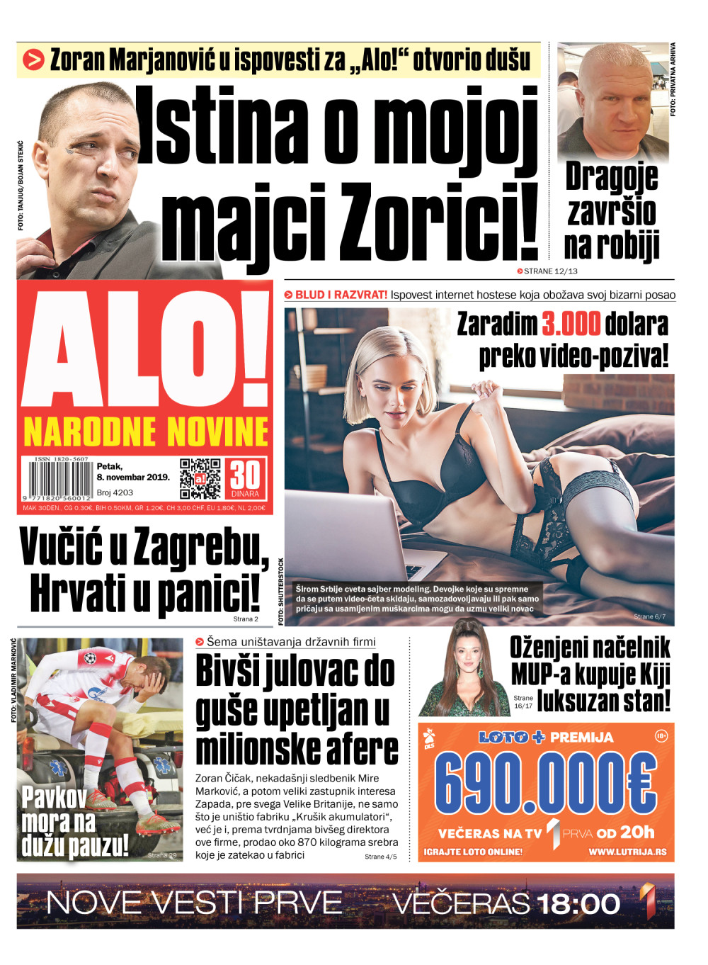 Ovo je istina o mojoj majci Zorici! ČITAJTE U "ALO!"