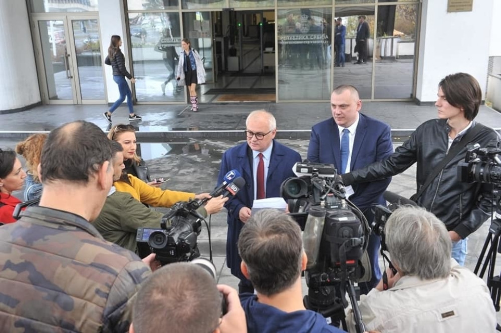 "Obradović se danas nije pojavio kao i svaka kukavica da objasni kako to nije fašista!"