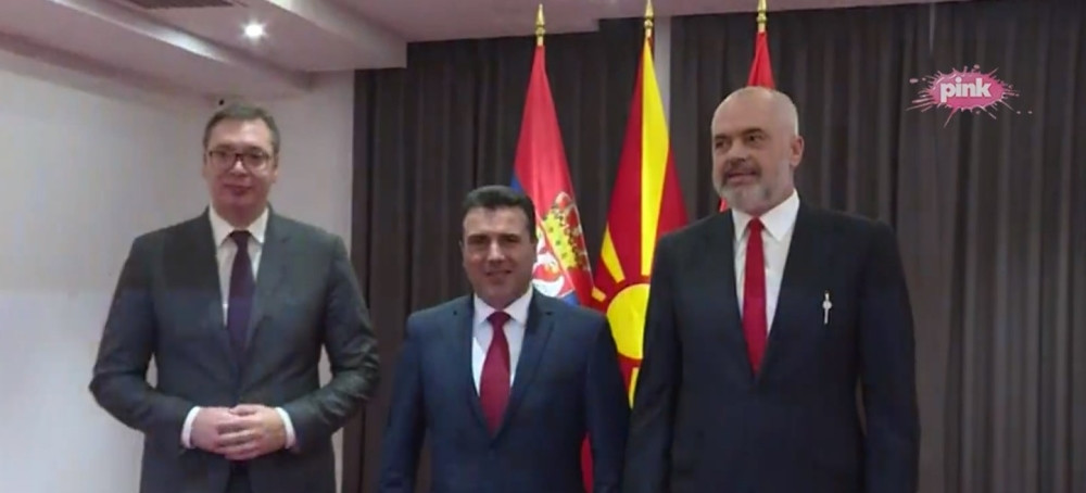 Trilateralni sastanak predsednika Srbije sa premijerima Severne Makedonije i Albanije!