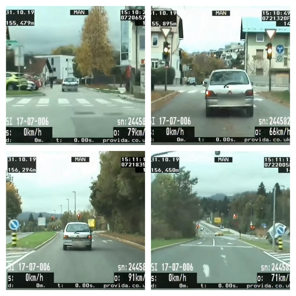 Primetio policiju i dodao gas! Proleteo kroz crveno, a onda usledio iznenadni susret i prevrtanje! (VIDEO)