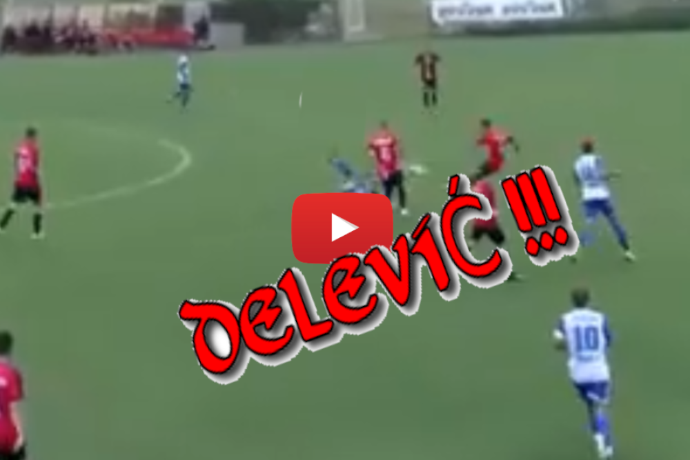 Delević postigao gol meseca, ma gol sezone... gol decenije! Sasvim slučajno šutirao - stadion u trenutku zanemeo (VIDEO)