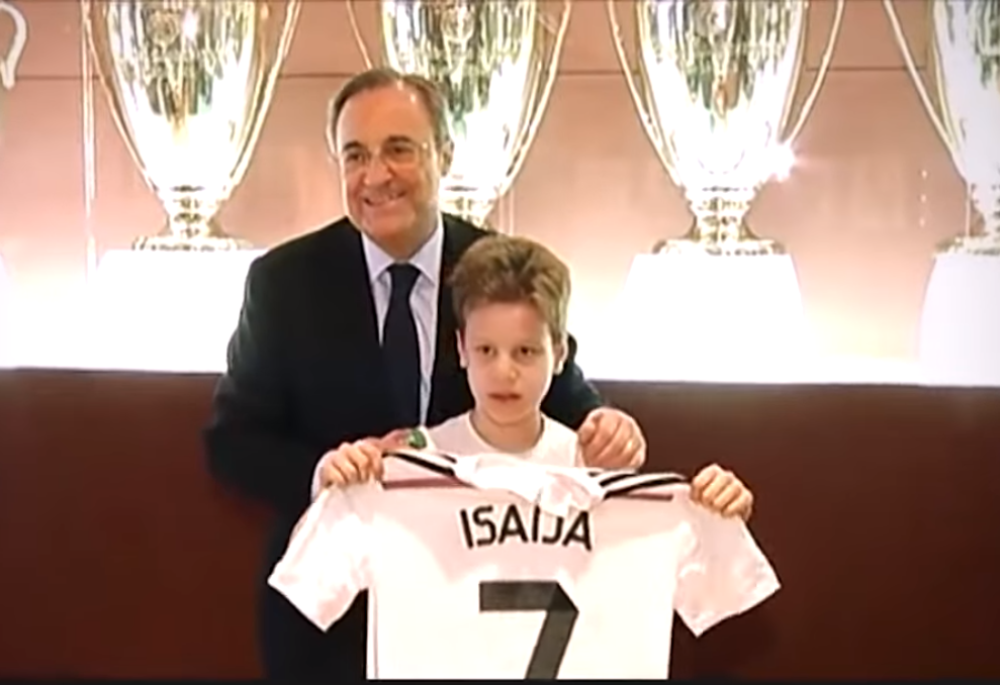 Pokojni Isaija Pantić je bio njihov navijač, oprostili su se od dečaka kako dolikuje kraljevskom klubu (VIDEO)