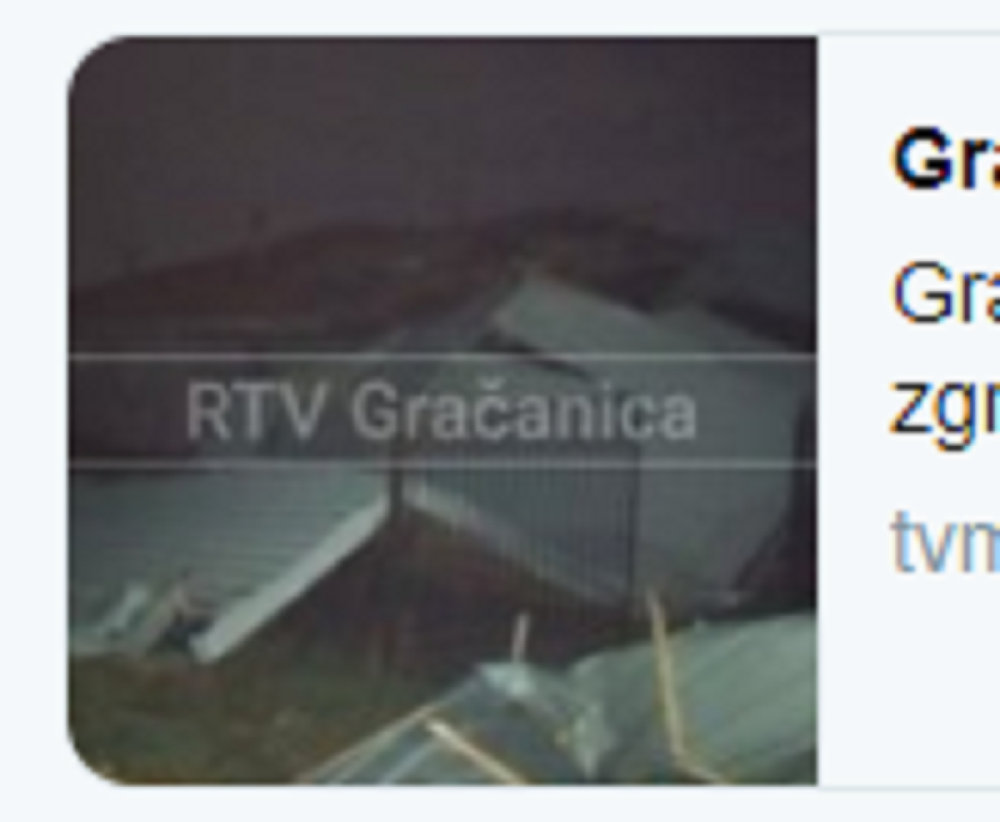 Pukao krov Osnovnog suda, vetar ga bacio na Starački dom! Službe otpočele hitnu akciju!