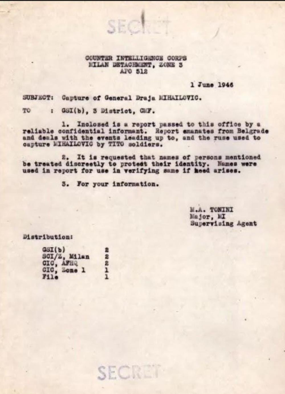 Zapisano ko je izdao Dražu Mihailovića, četnički general pao u komunističku zamku, navode i njegove poslednje reči! (FOTO)