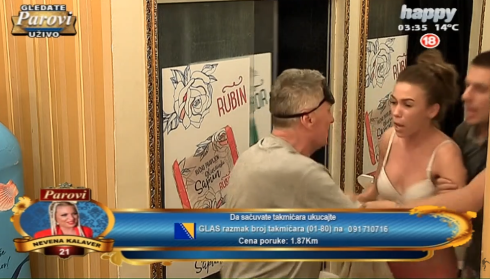 Milojko uhvatio Milijanu bez gaća u vreloj akciji pod tušem! Zapenio od besa! (VIDEO 18+)