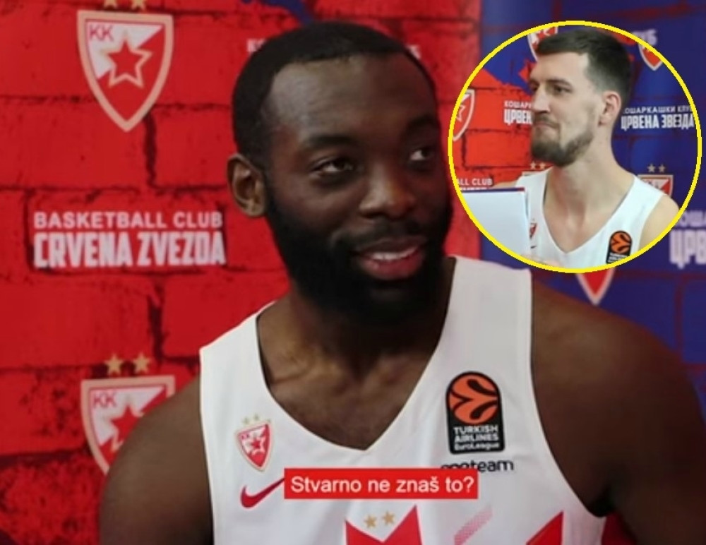 Dženkins začuđeno gledao Kuzmića, urnebesan snimak crveno-belih asocijacija! (VIDEO)