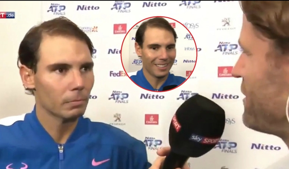 Novinar upitao Nadala kako se zahvalio Federeru što mu uručio prvo mesto, Rafa nije mogao da izblefira! (VIDEO)