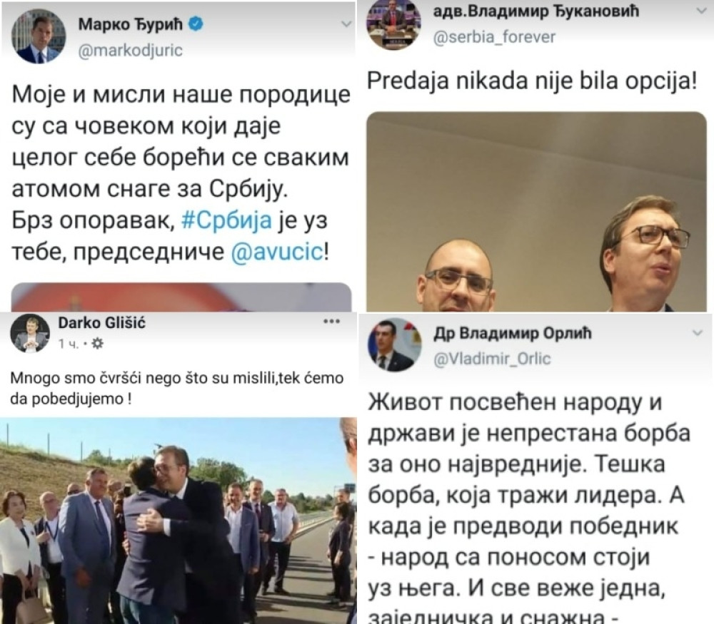 U moru poruka podrške koje su stigle predsedniku Vučiću, izdvojila se jedna posebno emotivna (FOTO)