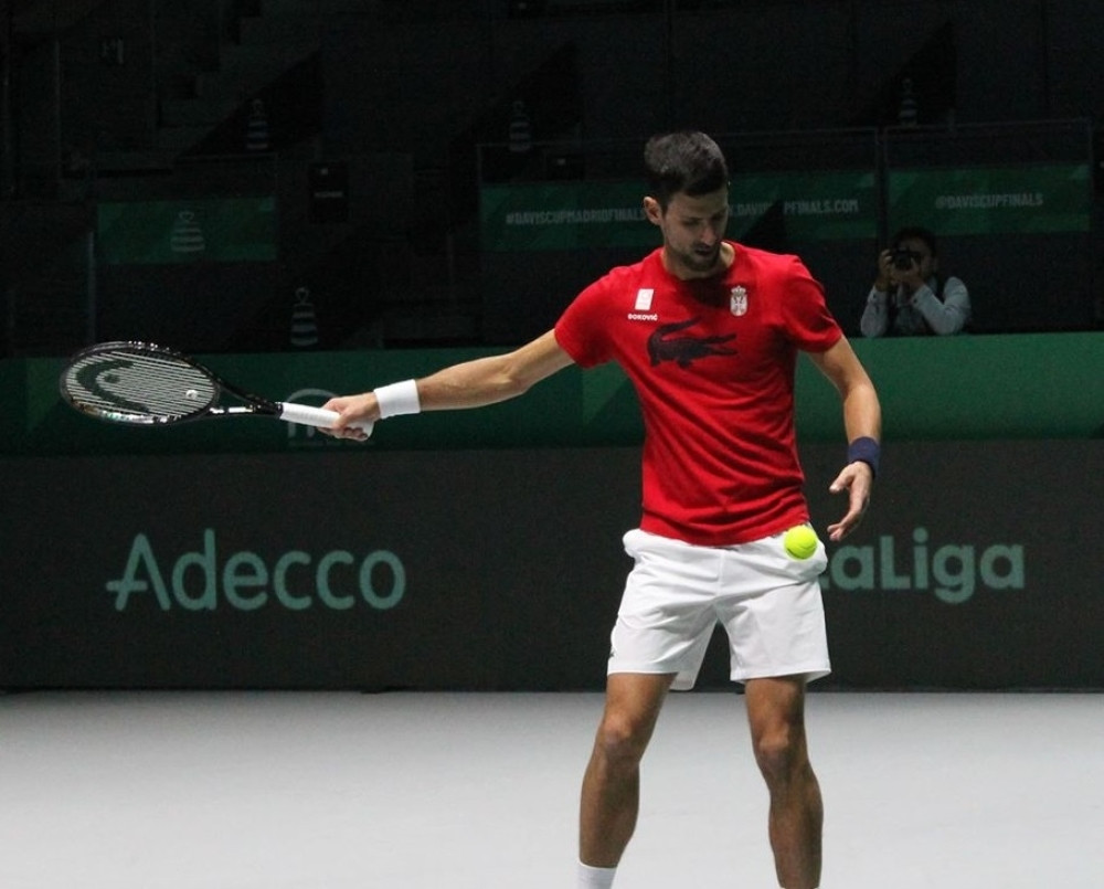 Đoković odradio prvi trening u Madridu - Kamera ispratila svaki korak najboljeg srpskog teisera (VIDEO)