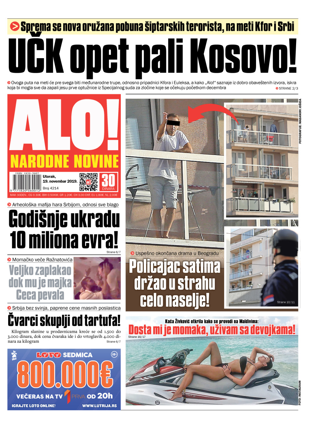 UČK ponovo pali Kosovo!