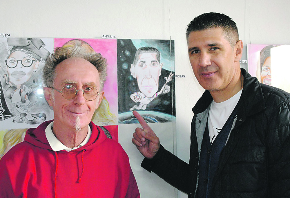 Izložena karikatura Bobe!