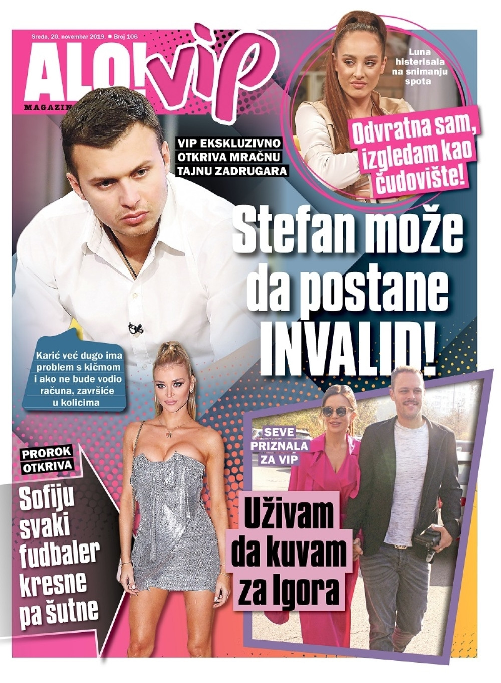 Najaktuelnijem zadrugaru zbog bolesti prete invalidska kolica!