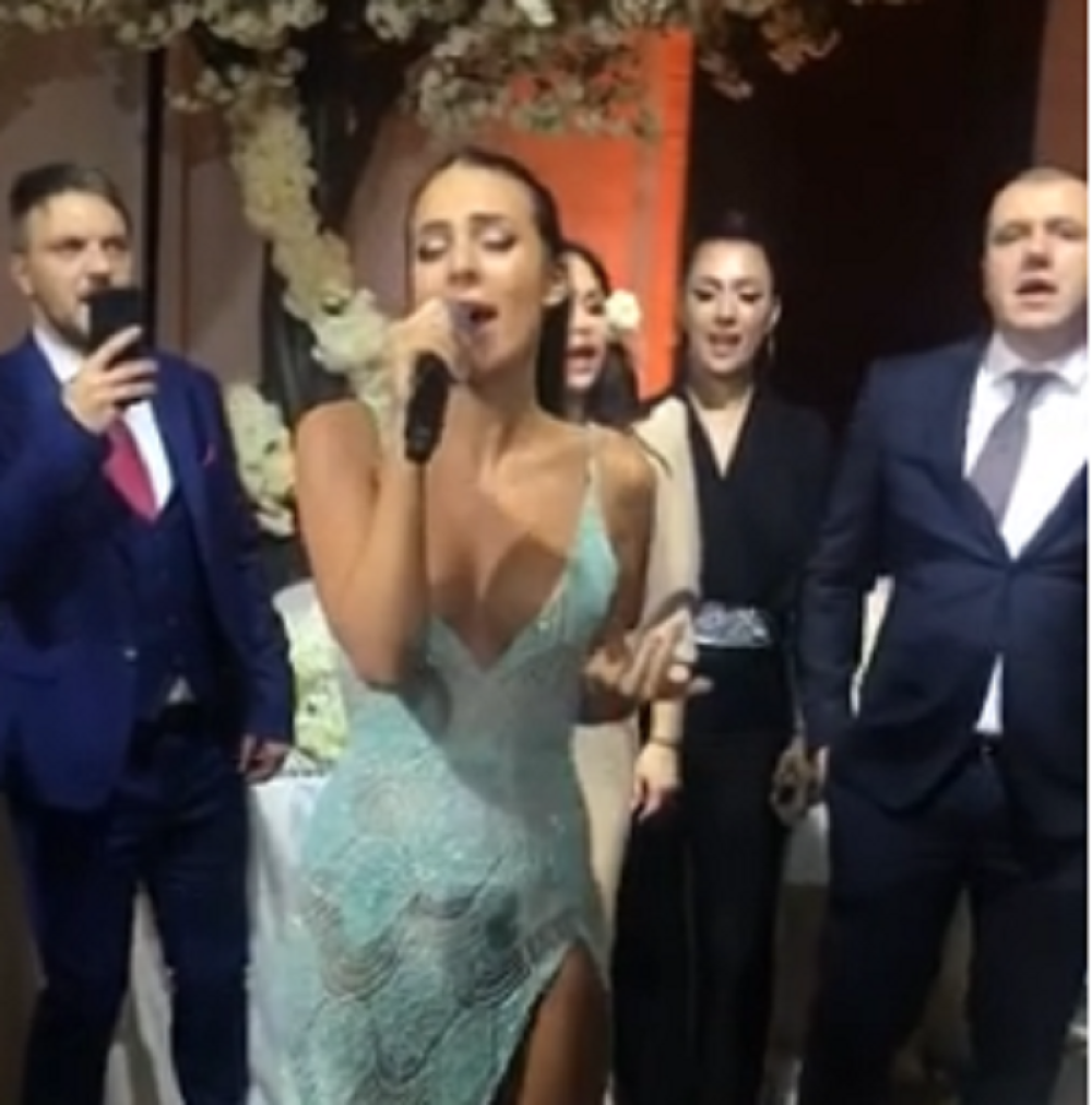 Anastasija se skinula bosa na Veljkovoj svadbi, pa zapevala! (VIDEO)