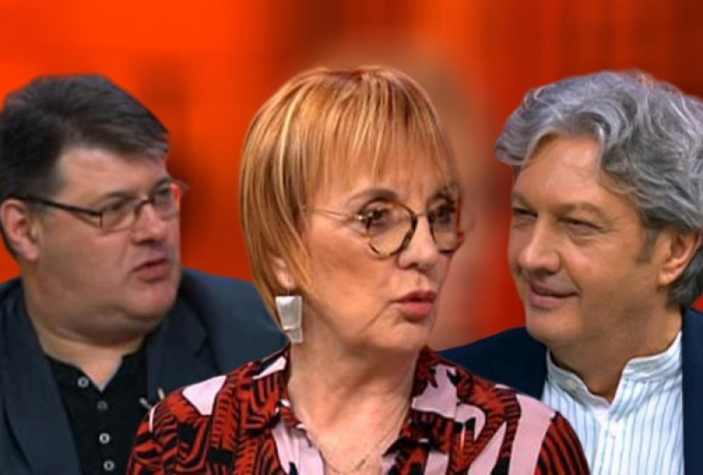 Marić nije verovao šta Vedrana Rudan govori u Jutarnjem! Sarapa netremice posmatrao verbalni okršaj, a onda se obratila njemu!