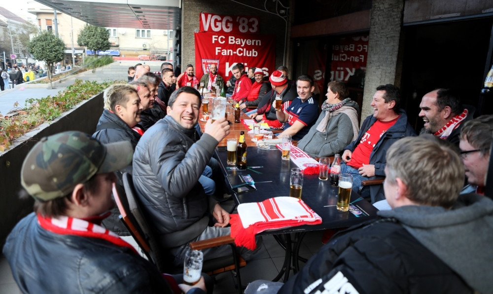 Zvezdaši i Nemci na ulicama Beograda, sve spremno za spektakl (FOTO)