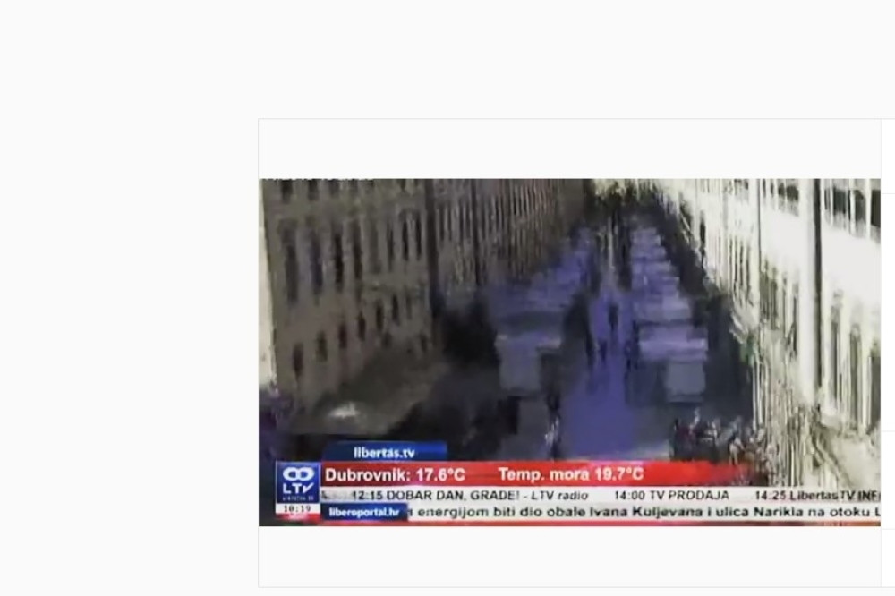 Najjači udar usledio u 10.15! Kamera lokalne televizije zabeležila bežaniju, kad je počelo sve da se ljulja! (VIDEO)