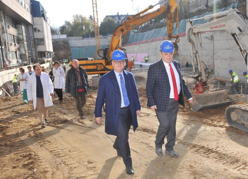 Radovi napreduju, Institut Dedinje 2 u drugoj polovini 2021.