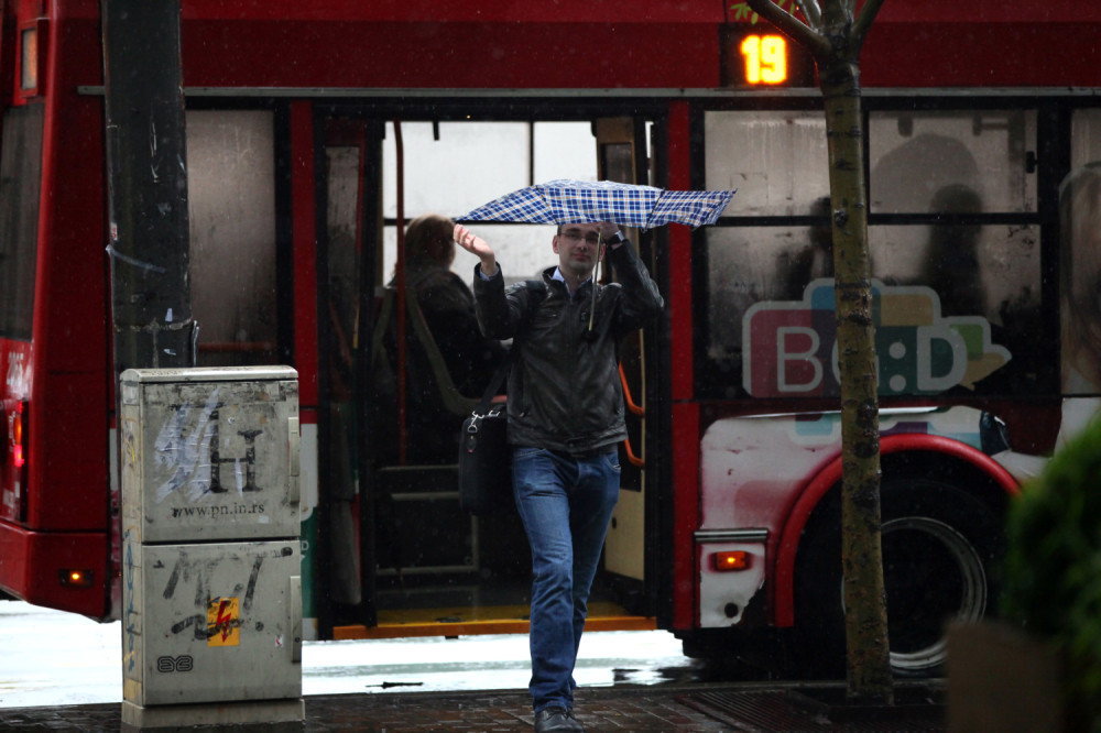 Danas do 13 stepeni sa kišom, a od sutra nagla promena