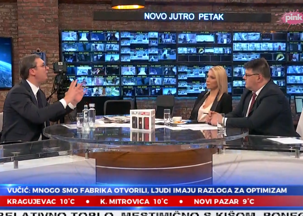 Vučić rekao Irini da zna za koga je glasala, njenu reakciju zumirala kamera (FOTO)