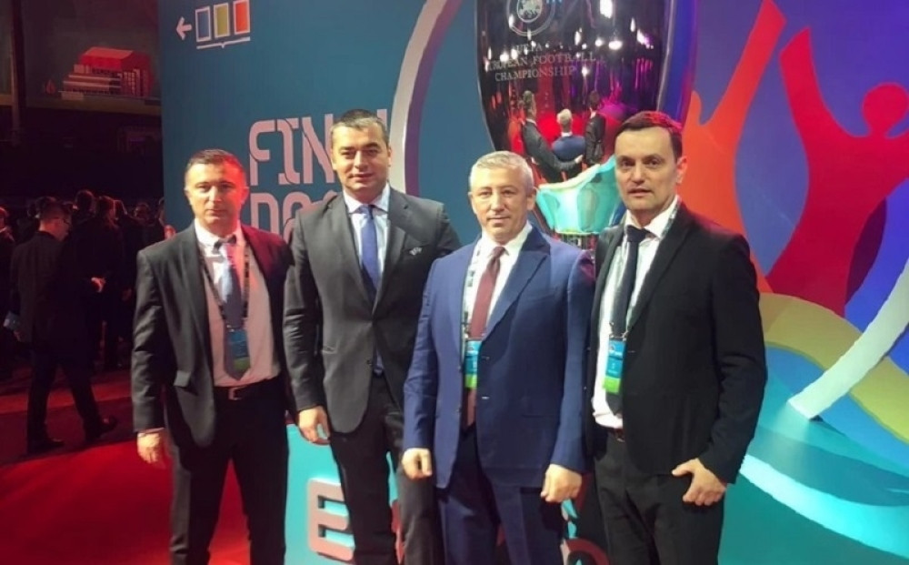 Laković dočekao Kokezu, Šurbatovića i Matijaševića u Bukureštu (FOTO)