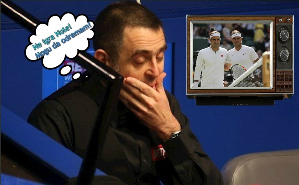 Legendarni Roni O'Saliven jasno stavio do znanja: "Ne bih gledao tenis ako Đoković ne igra, niti fudbal ako nema Mesija!"