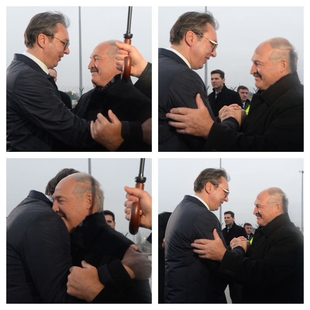 Lukašenka na aerodromu dočekao Vučić!