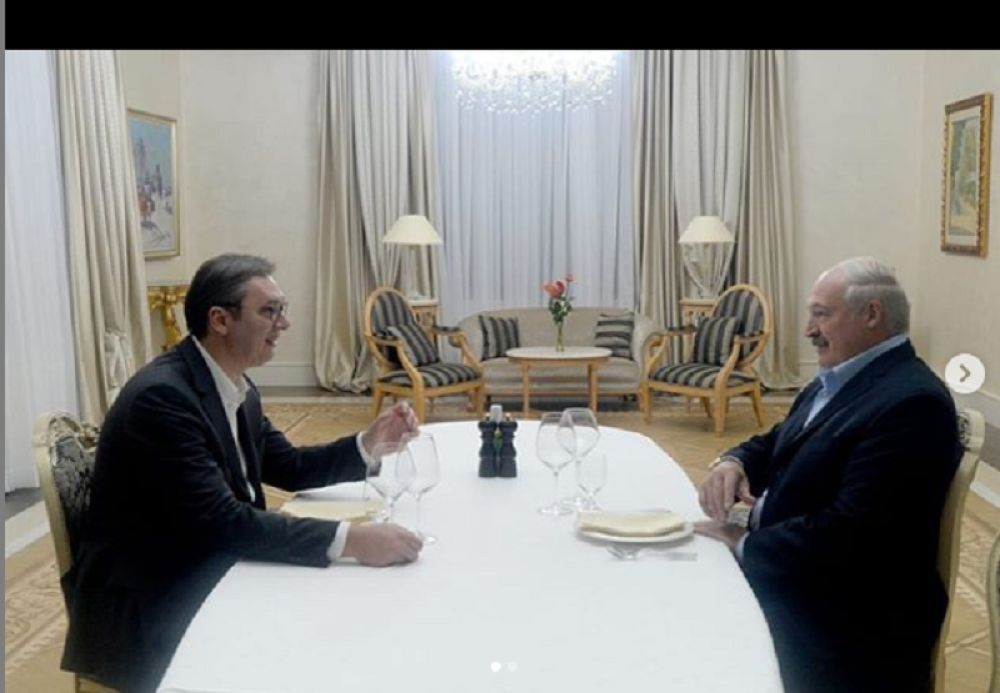 Dvojica predsednika razgovarali oči u oči