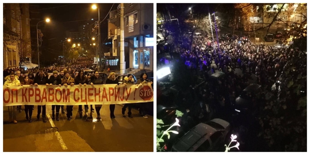 Kruševac ustao posle pretnji predsedniku Vučiću! Đilase, ne ubijaj Srbiju