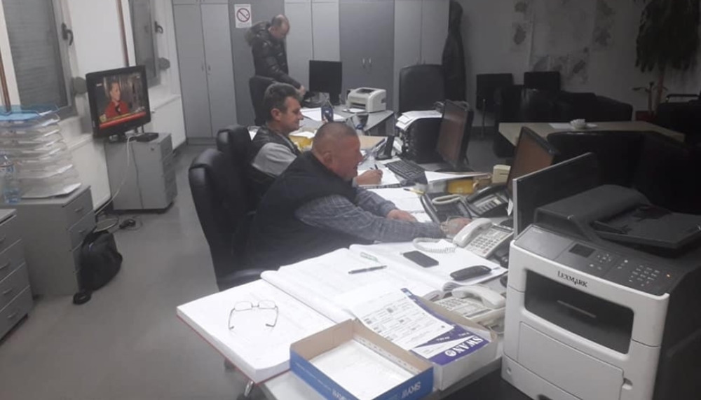 Zamenik gradonačelnika jutros u 5 sati posetio operativni centar "Beograd put" (FOTO)